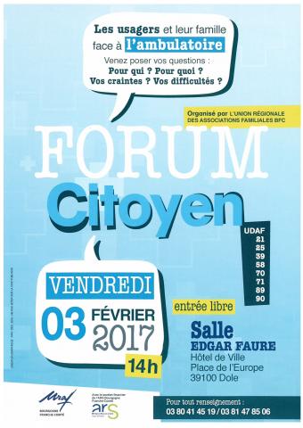 Forum citoyen URAF Bourgogne Franche-Comté