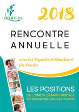 Politique Familiale - Les positions de l'UDAF du Doubs 2018
